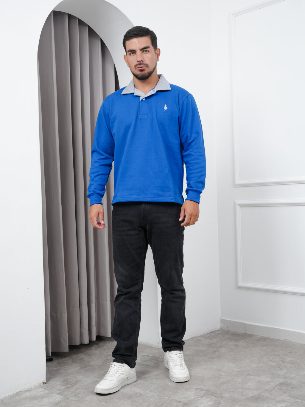 Camisero Manga Larga en Franela