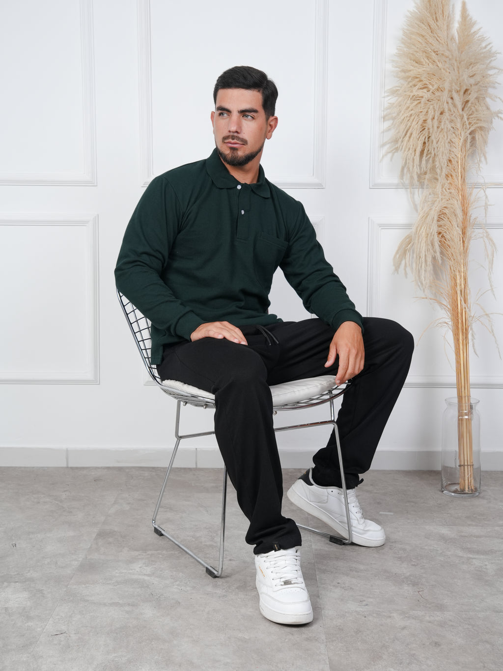 Camisero Manga Larga | Franela Pique