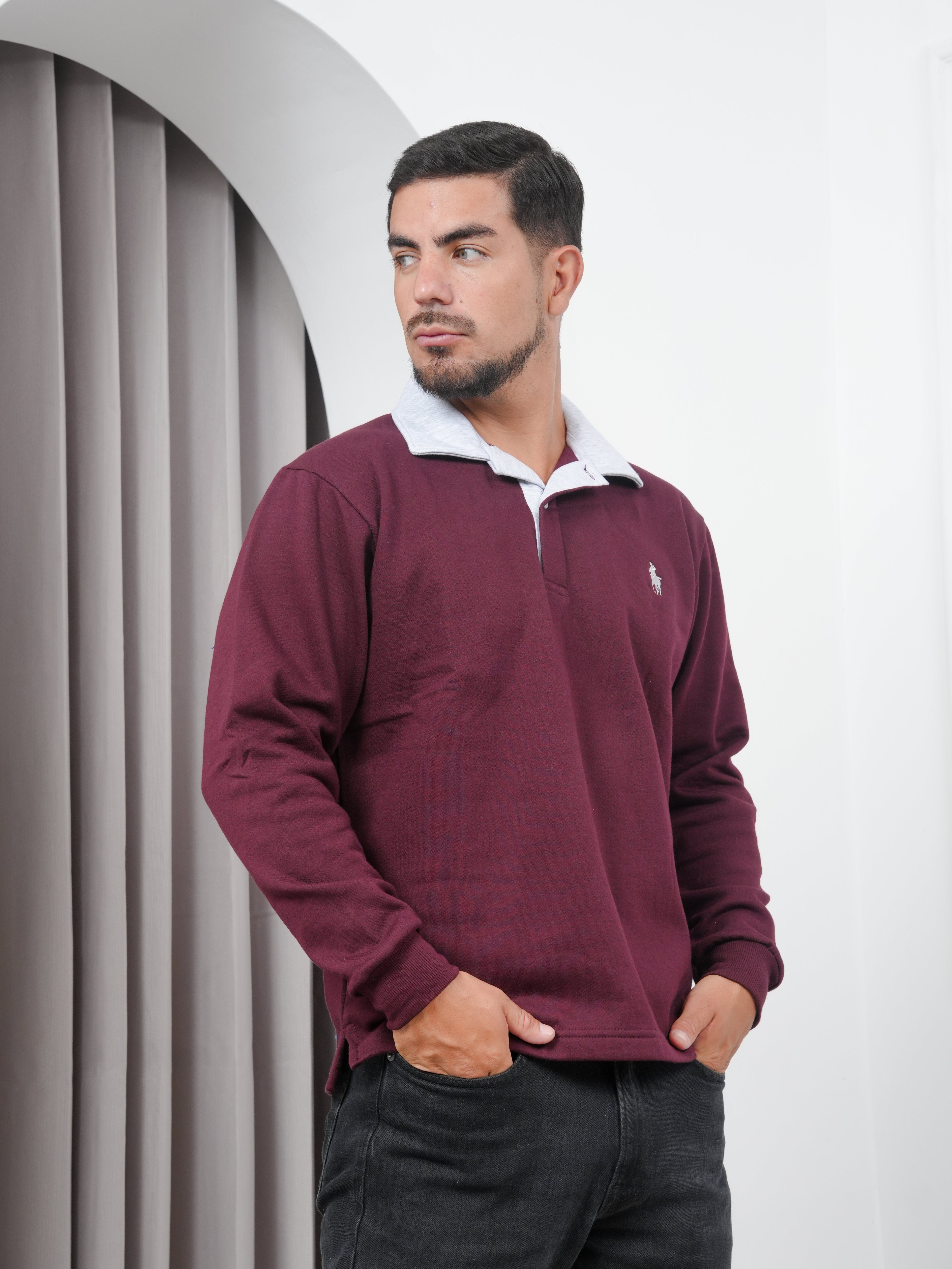 Camisero Manga Larga en Franela