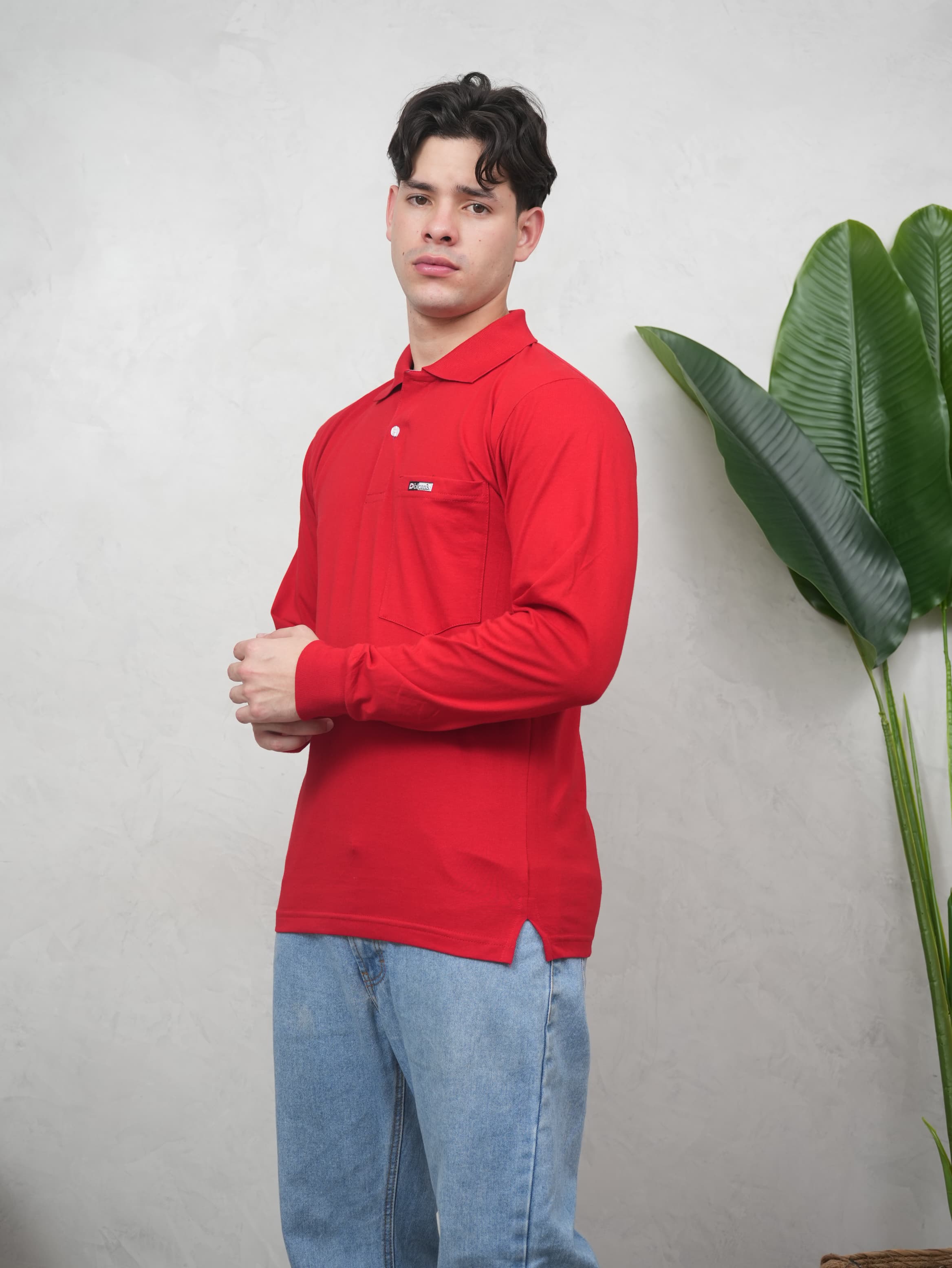 Camisero Manga larga con Bolsillo
