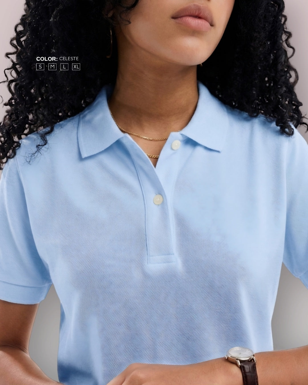 Camisero Dama en Algodón Pique