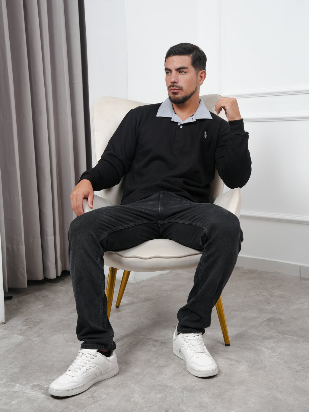 Camisero Manga Larga en Franela