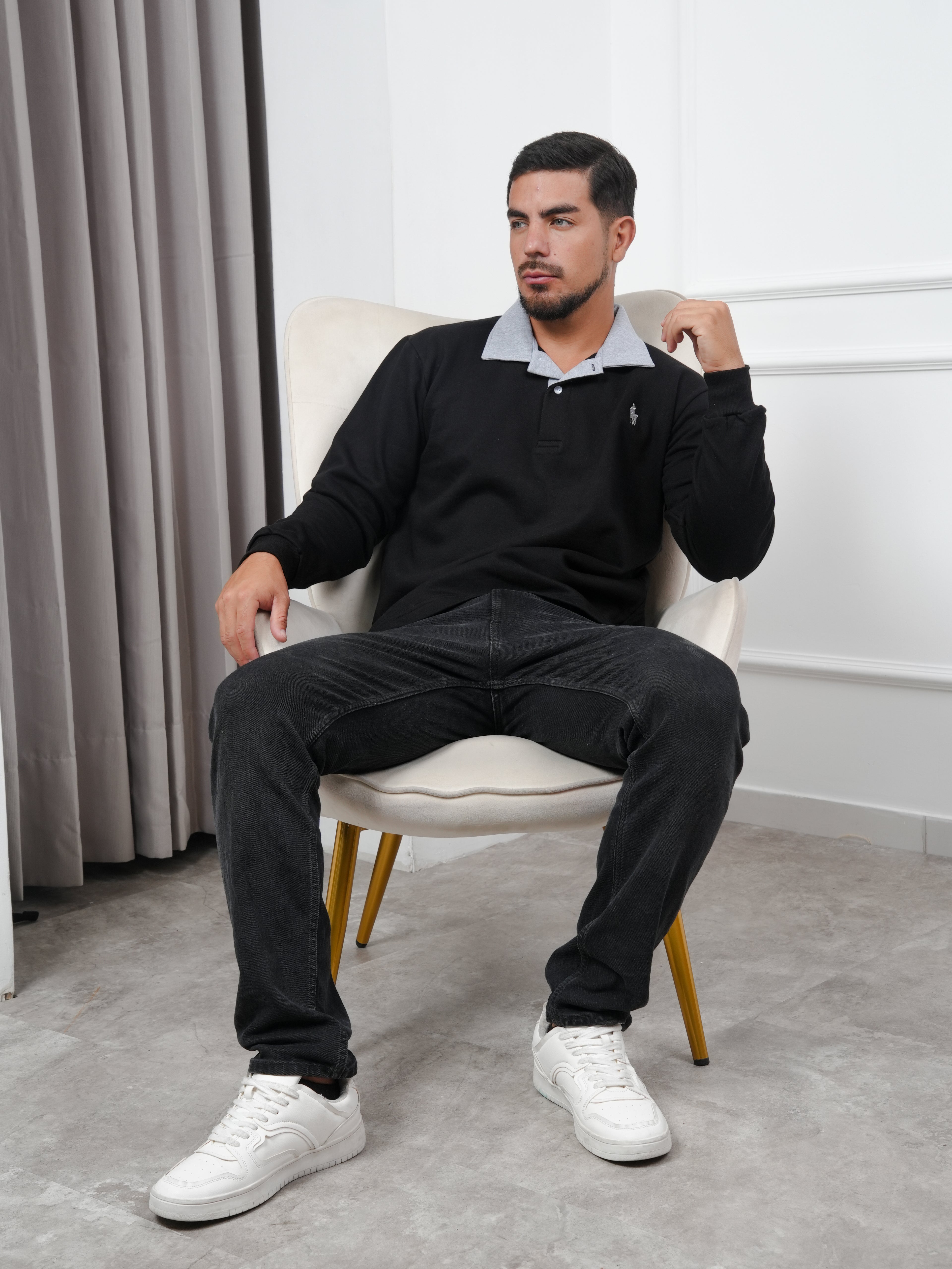 Camisero Manga Larga en Franela