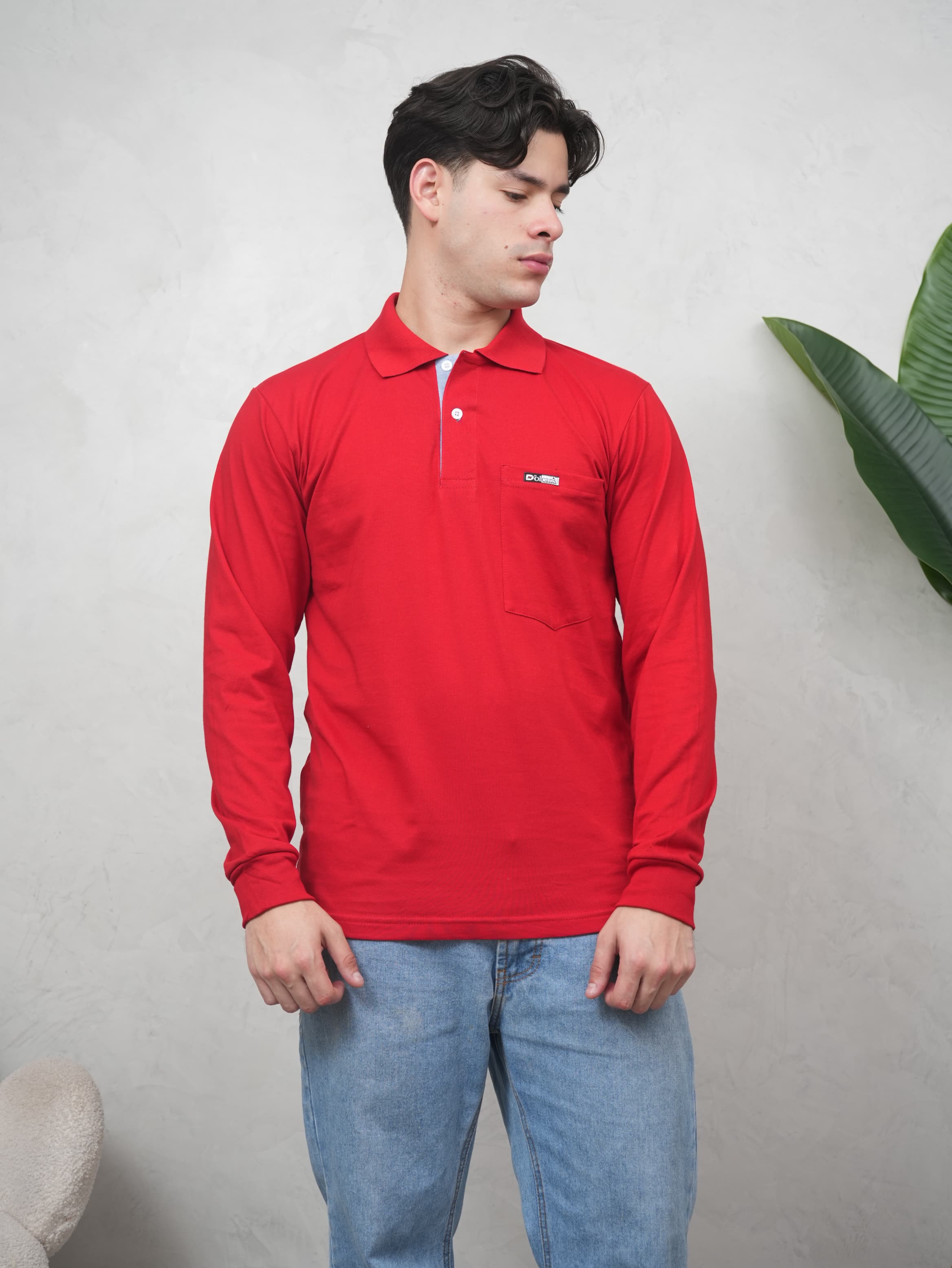 Camisero Manga larga con Bolsillo