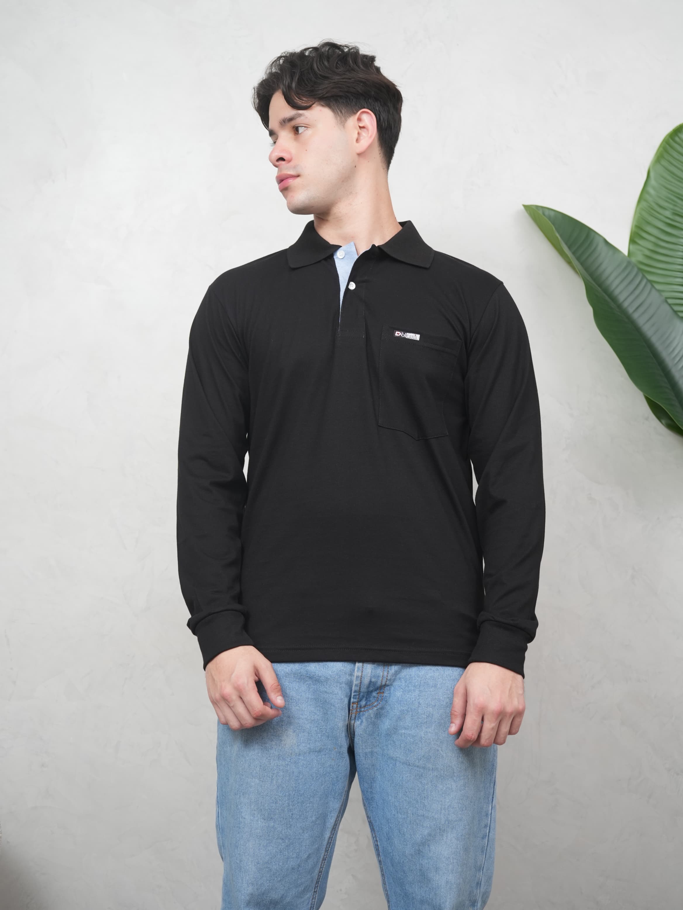 Camisero Manga larga con Bolsillo