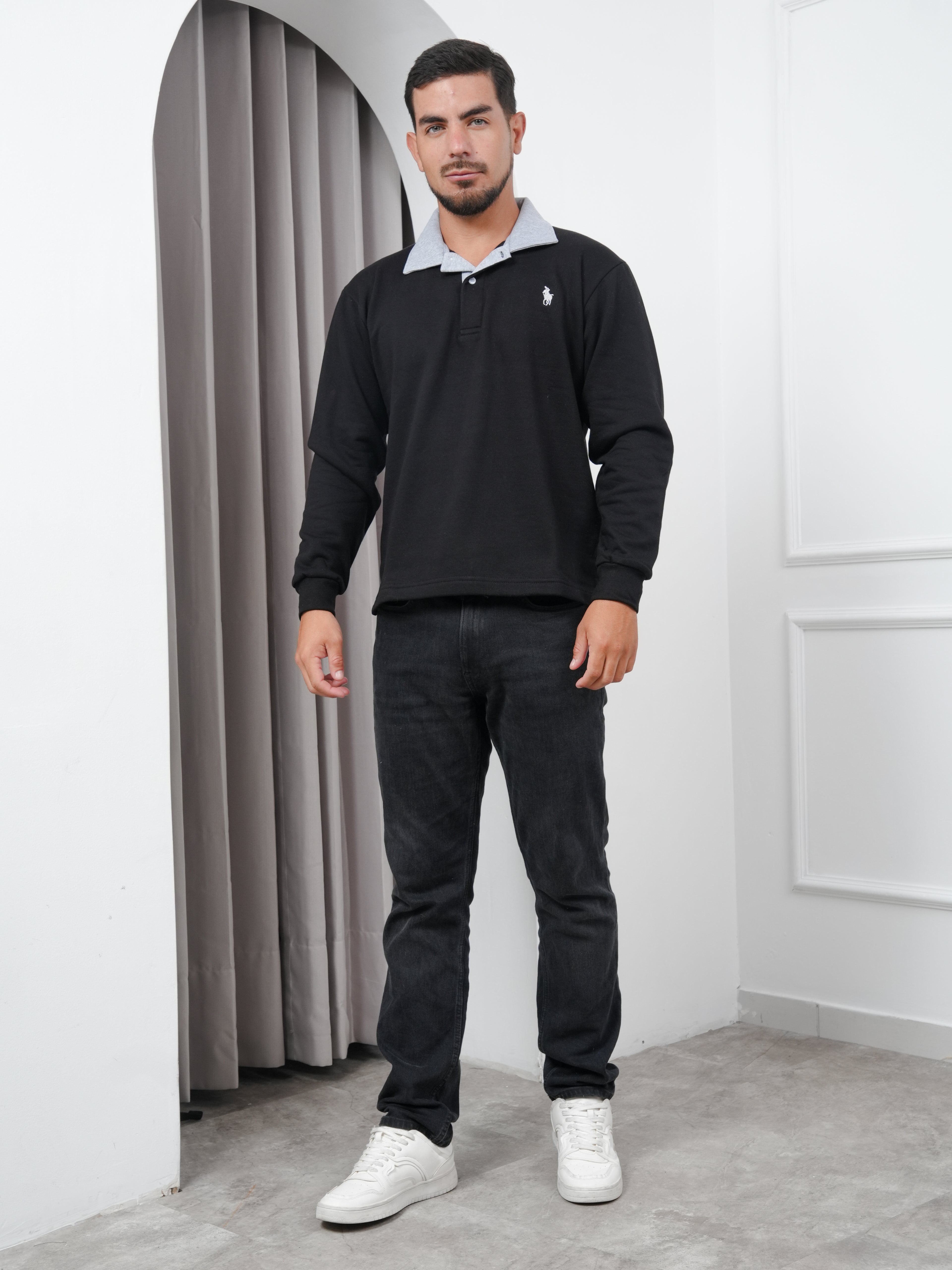 Camisero Manga Larga en Franela