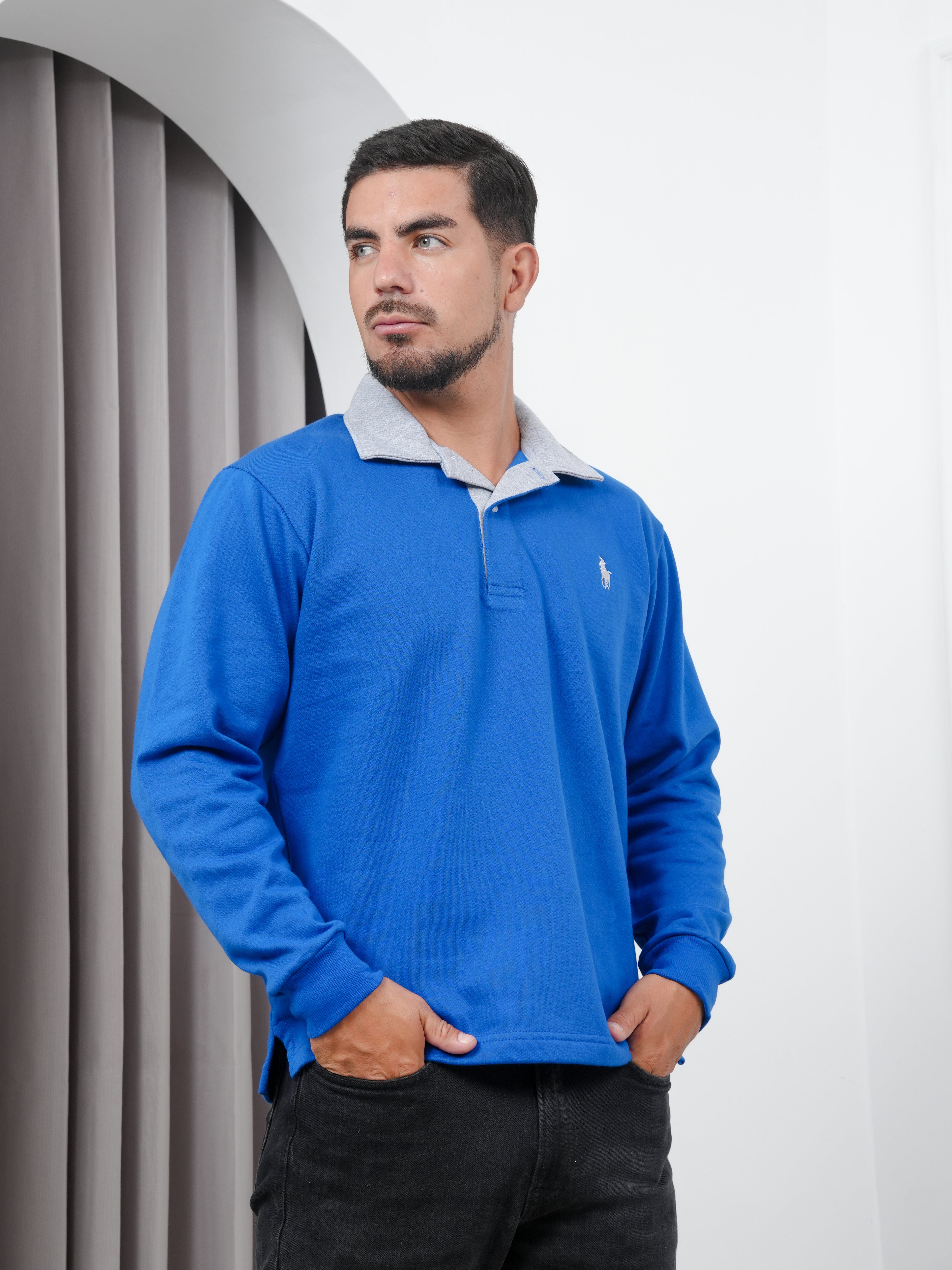 Camisero Manga Larga en Franela
