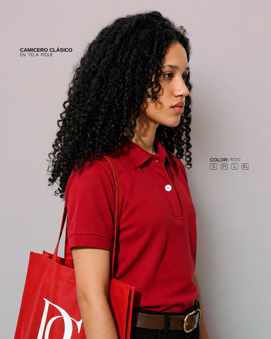 Camisero Dama en Algodón Pique
